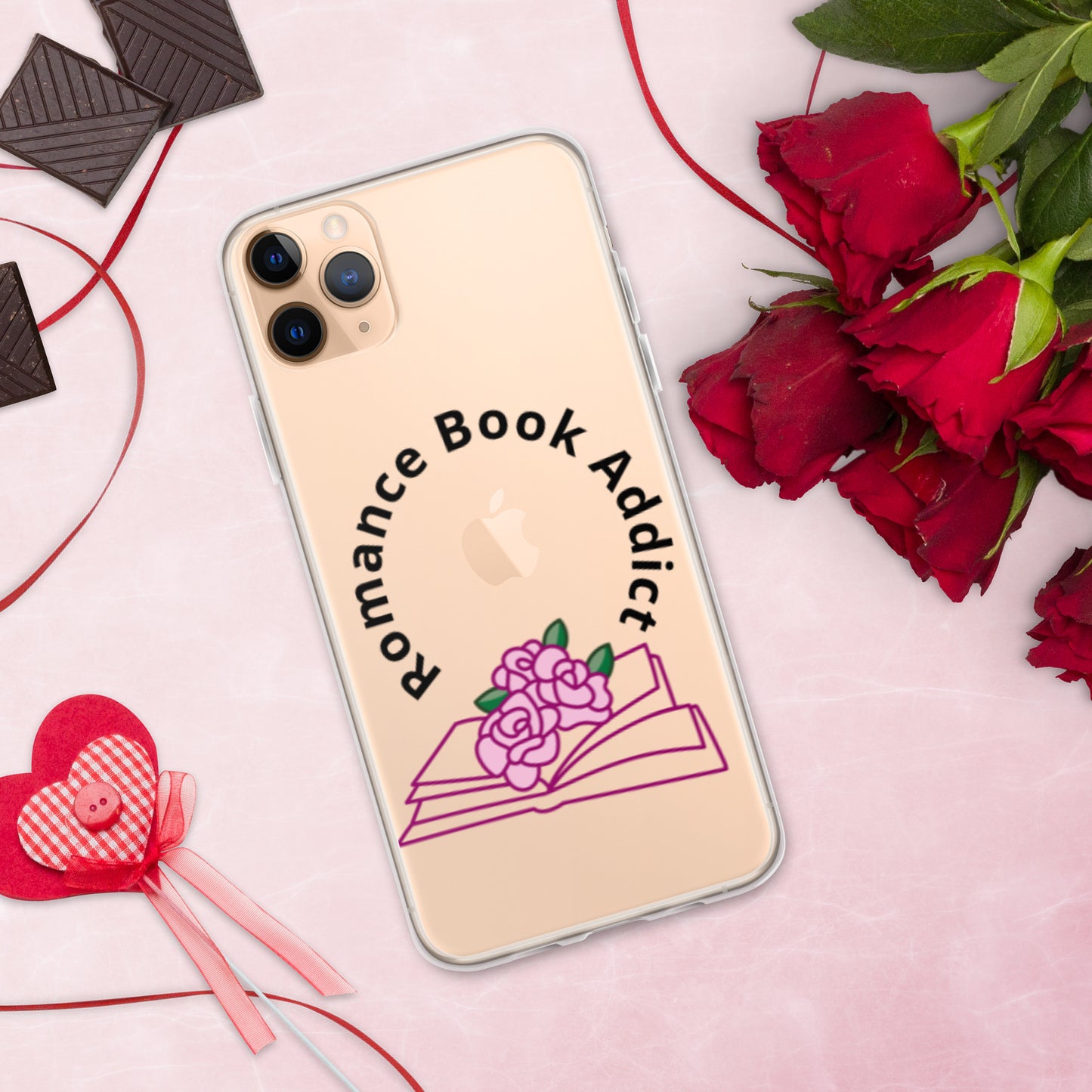 Romance Book Addict Clear Case for iPhone®