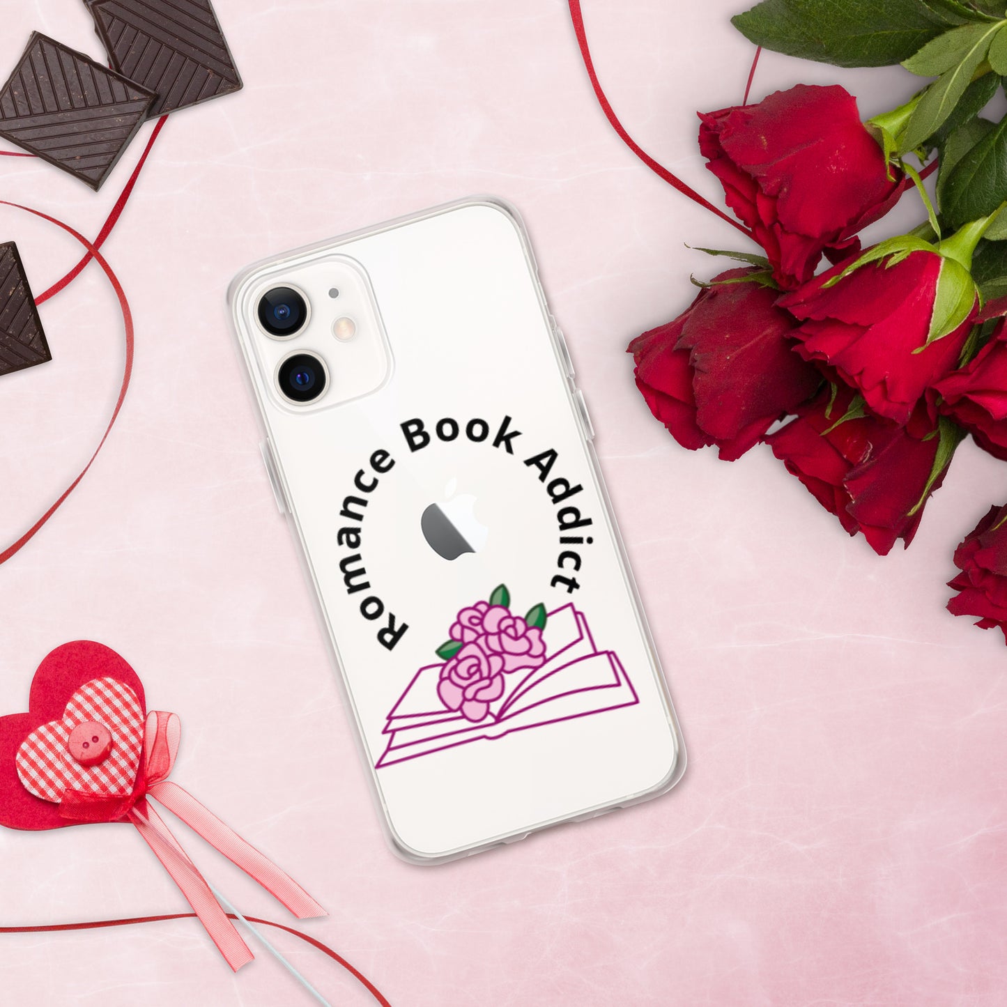 Romance Book Addict Clear Case for iPhone®