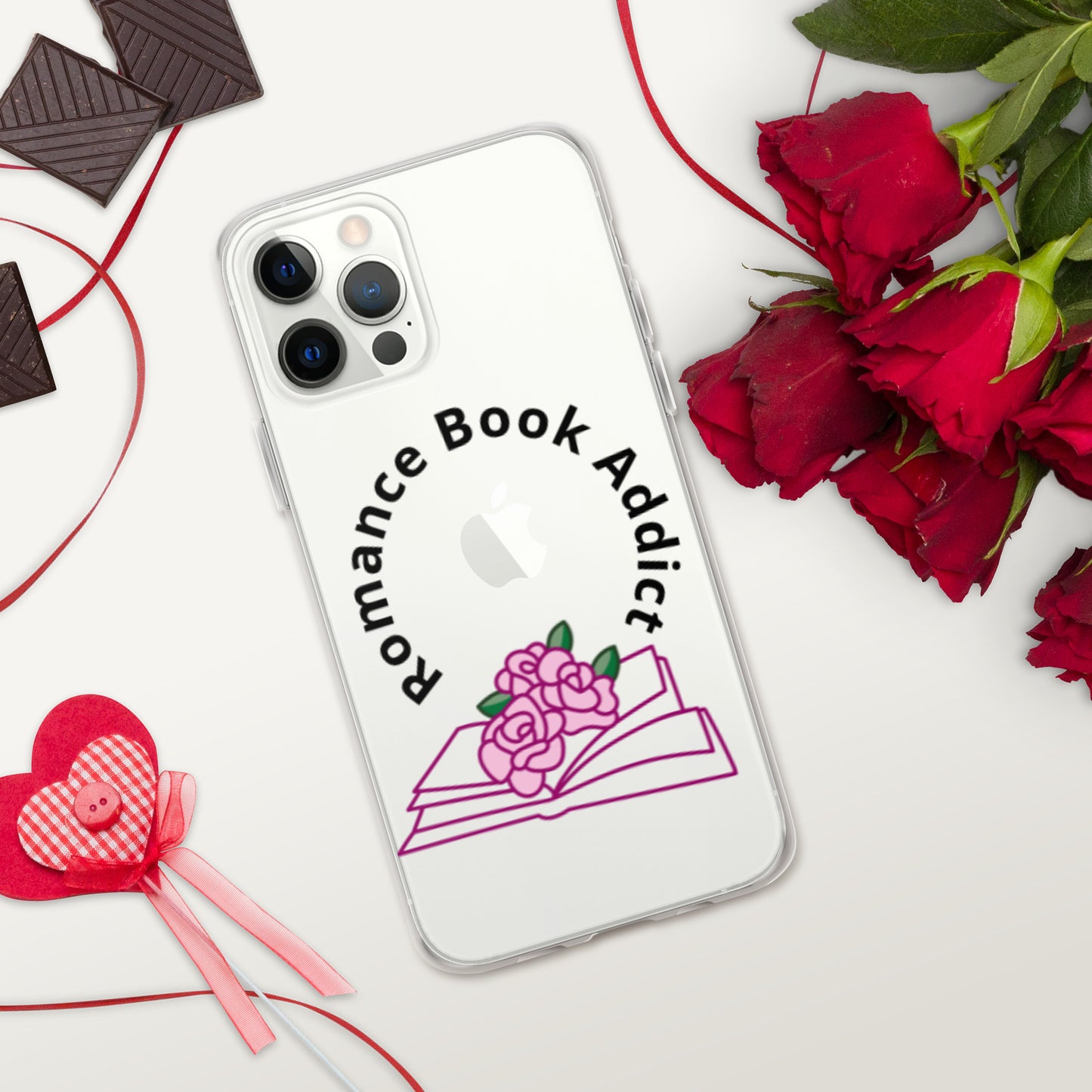 Romance Book Addict Clear Case for iPhone®