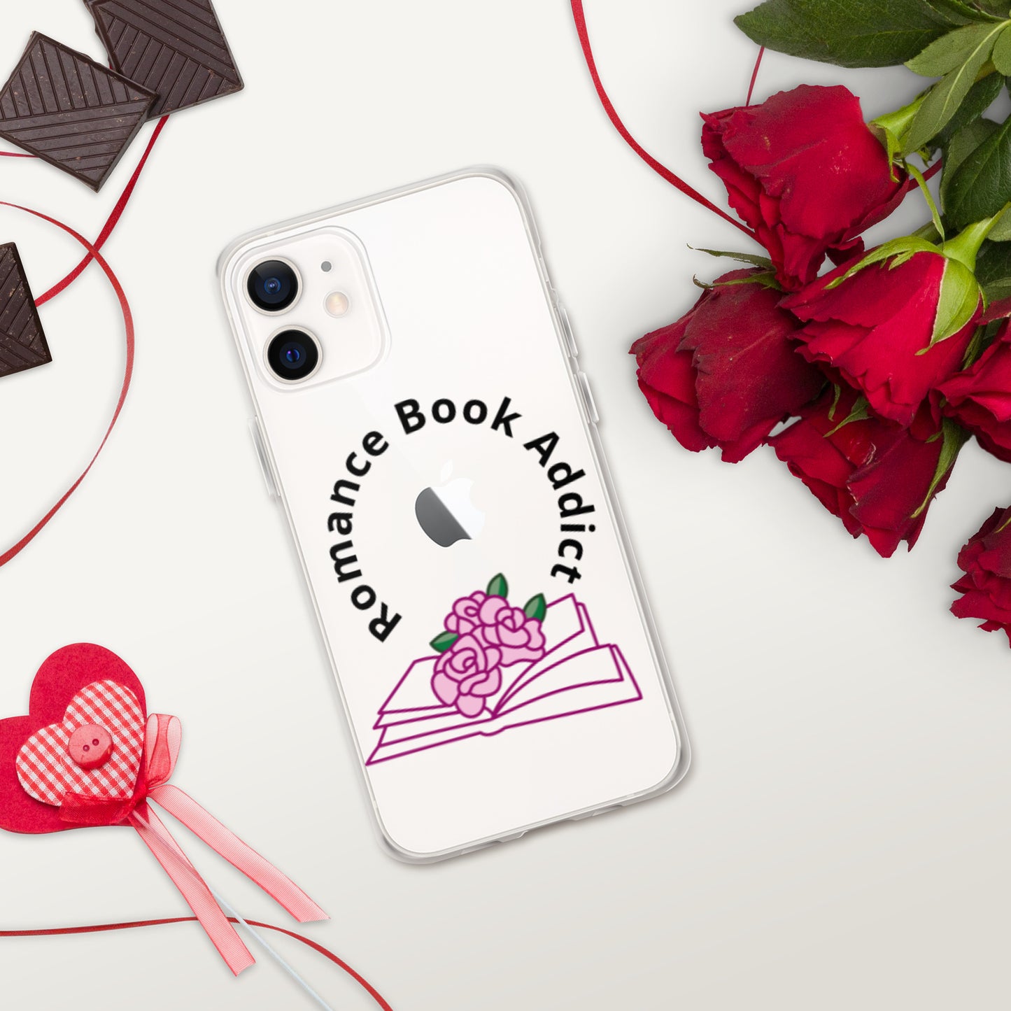 Romance Book Addict Clear Case for iPhone®