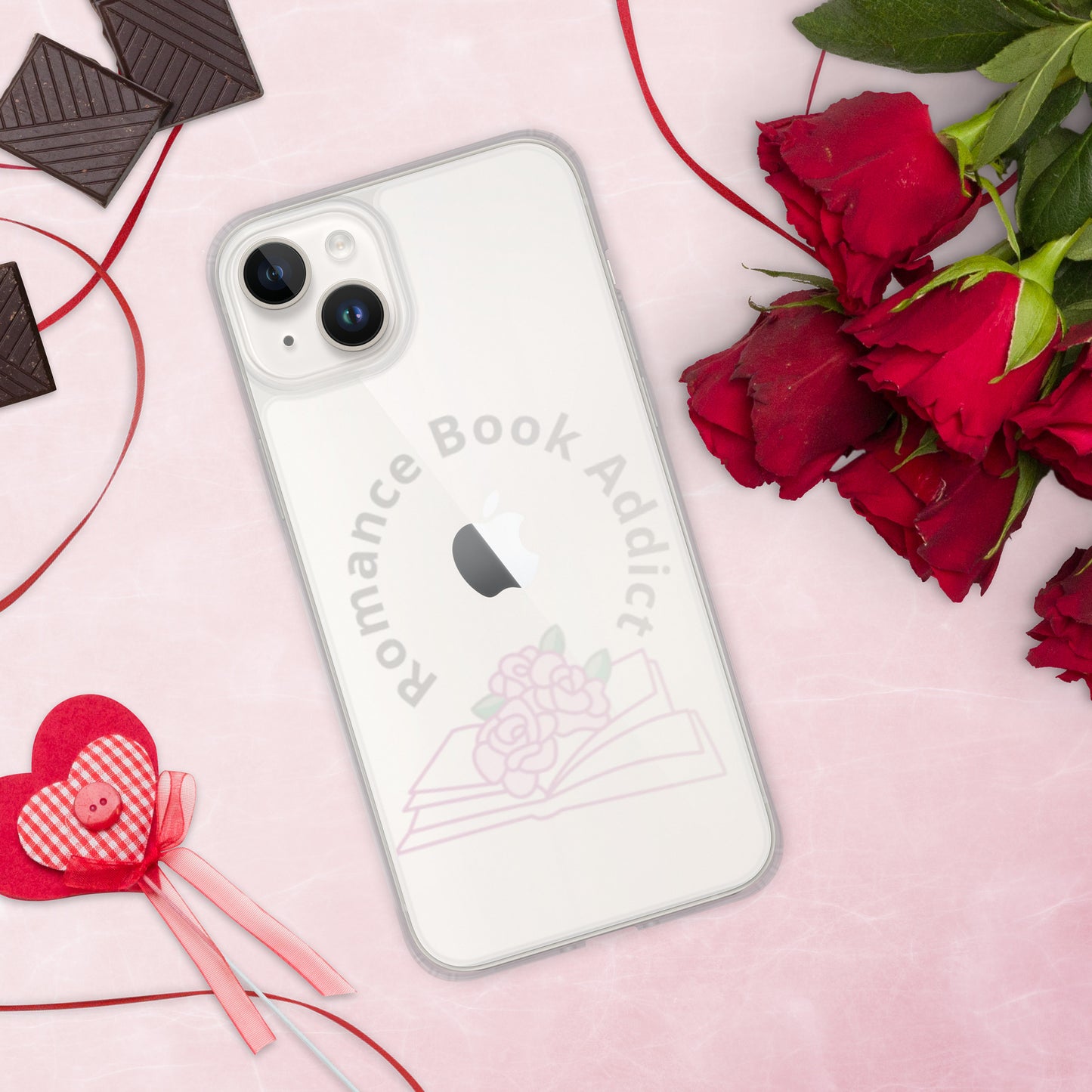 Romance Book Addict Clear Case for iPhone®