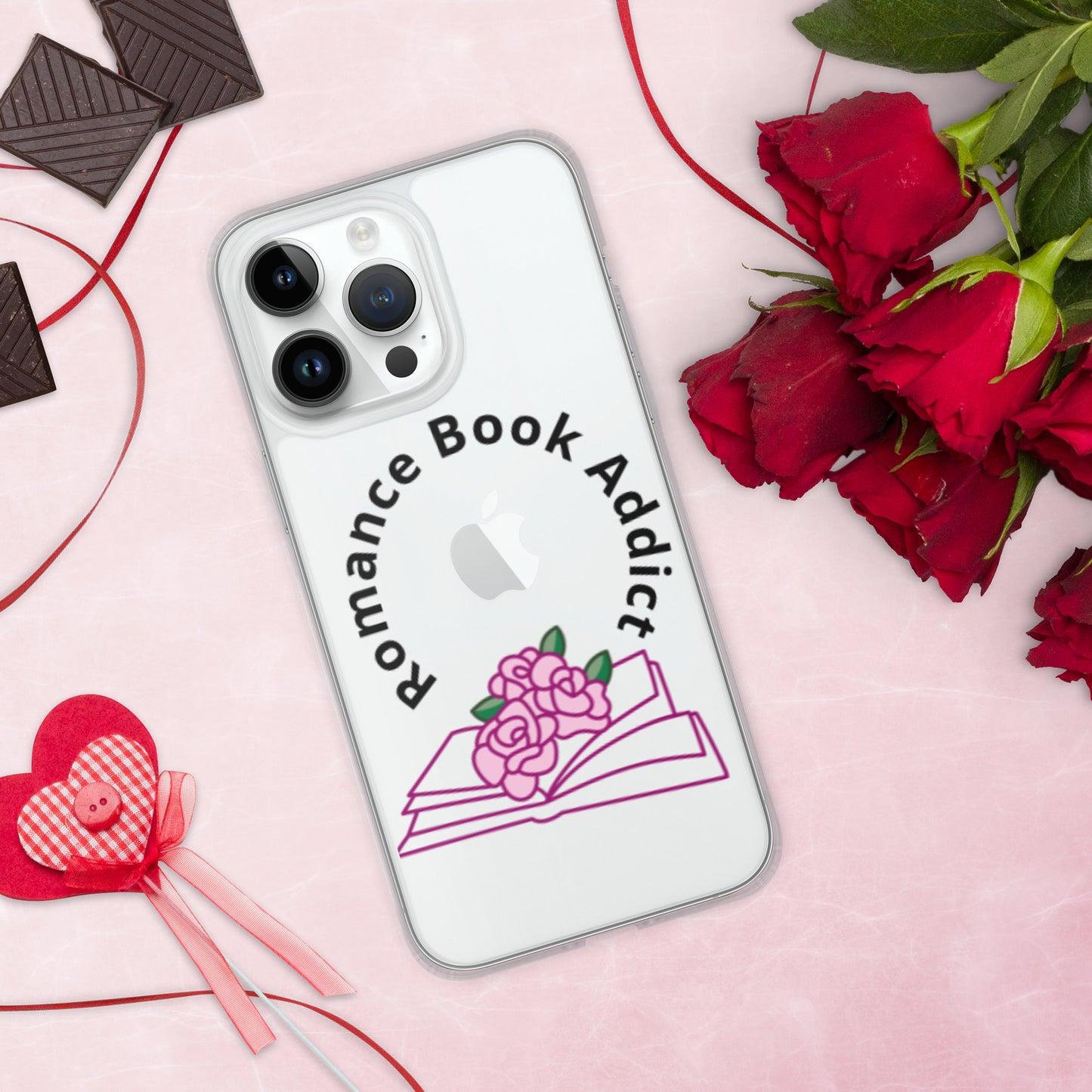 Romance Book Addict Clear Case for iPhone®