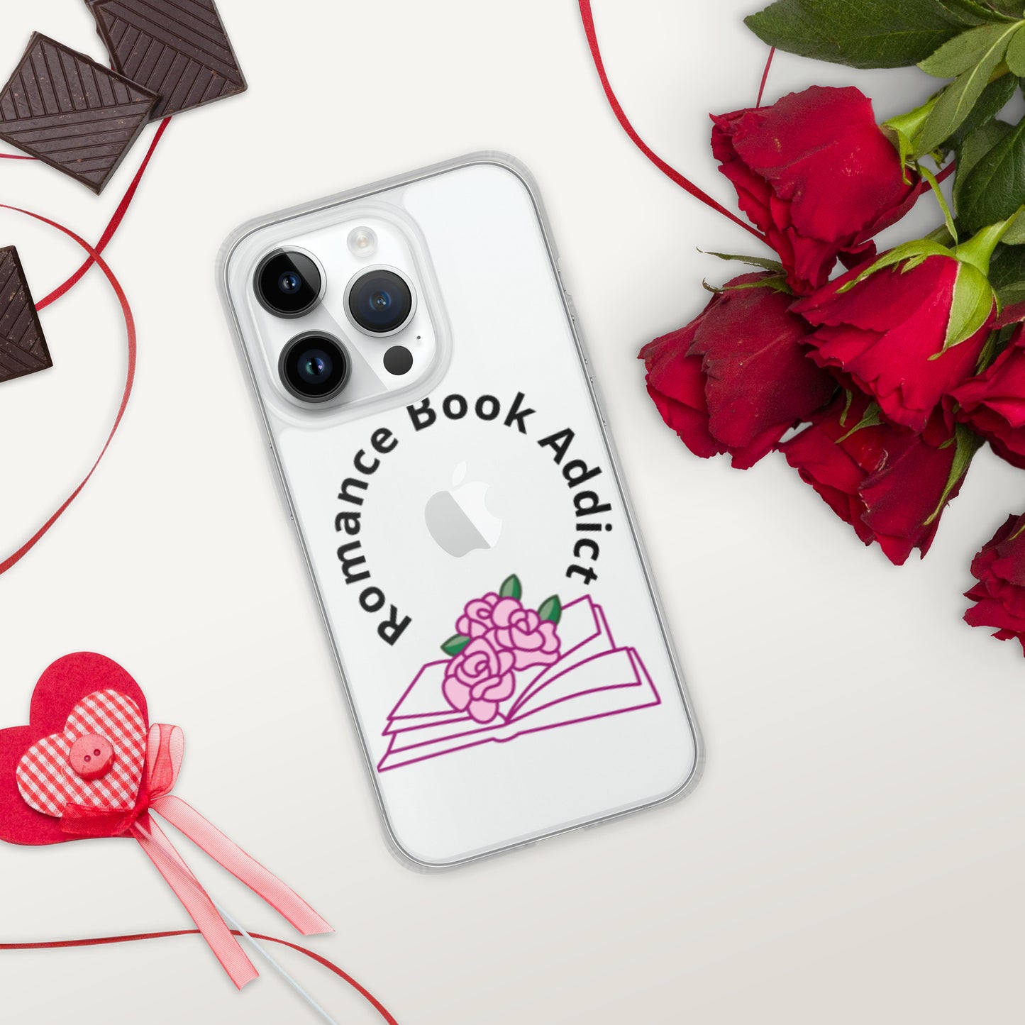Romance Book Addict Clear Case for iPhone®