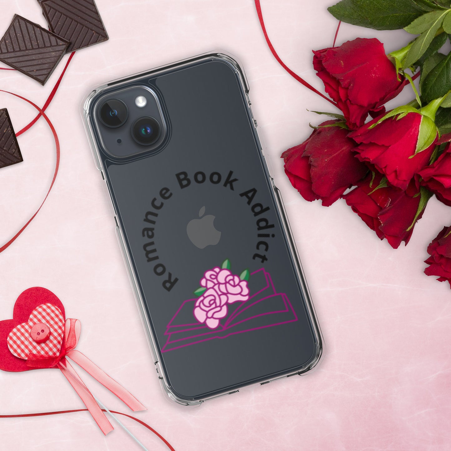Romance Book Addict Clear Case for iPhone®