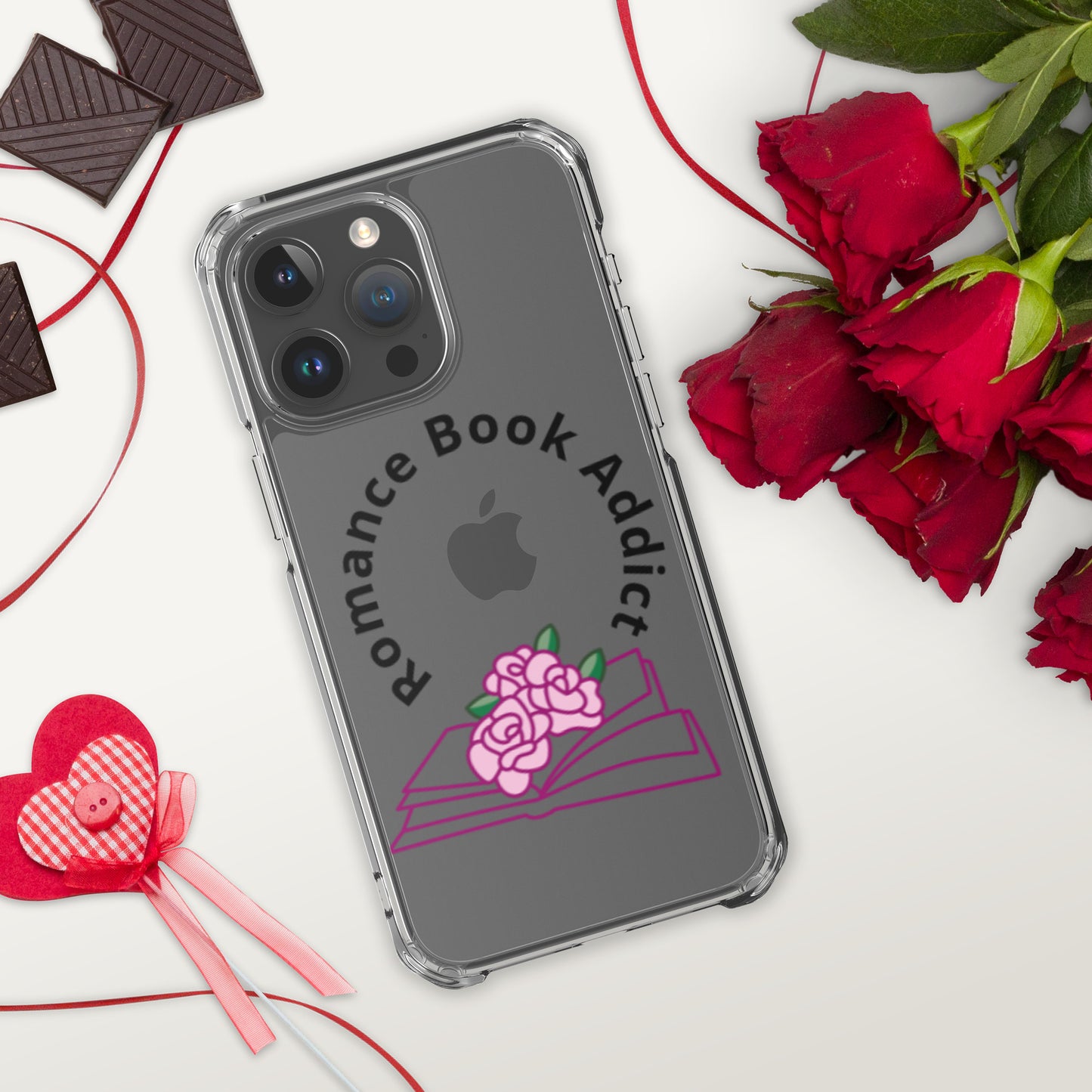 Romance Book Addict Clear Case for iPhone®