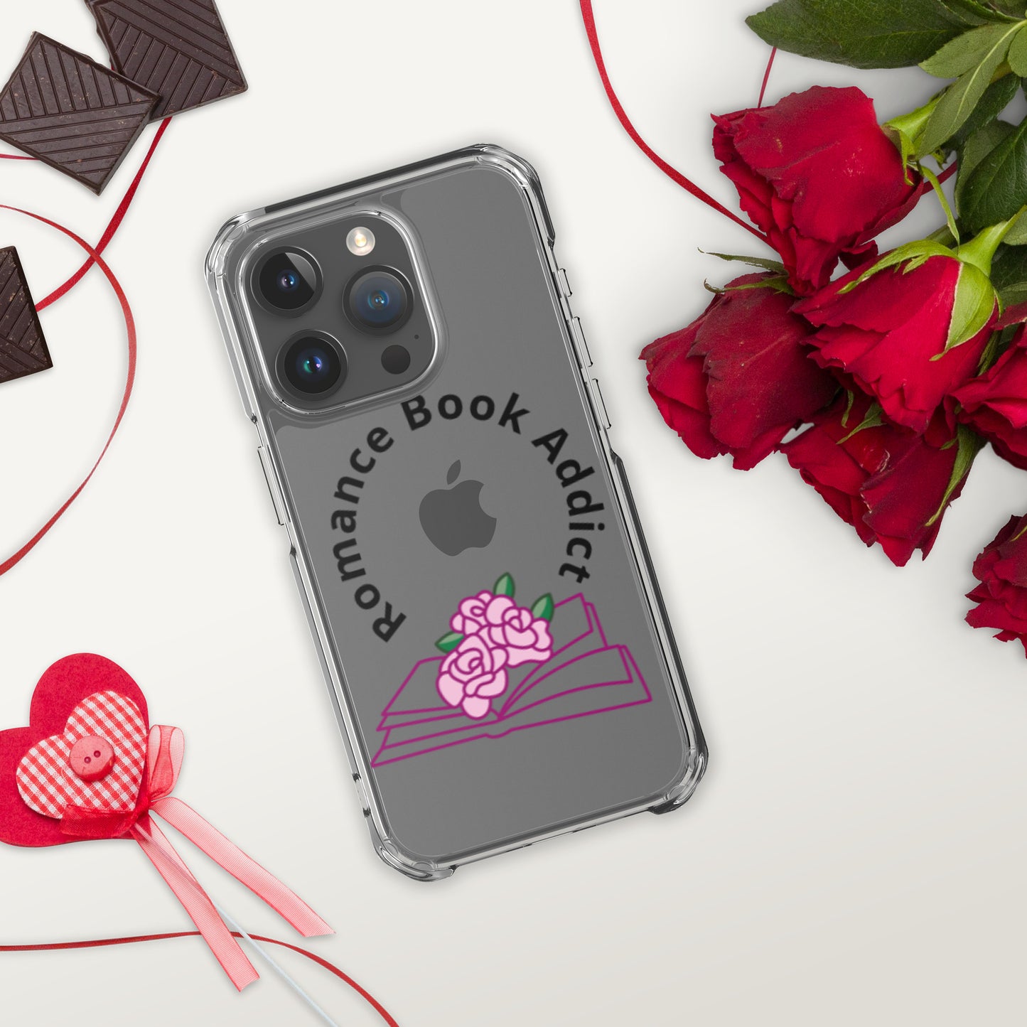 Romance Book Addict Clear Case for iPhone®