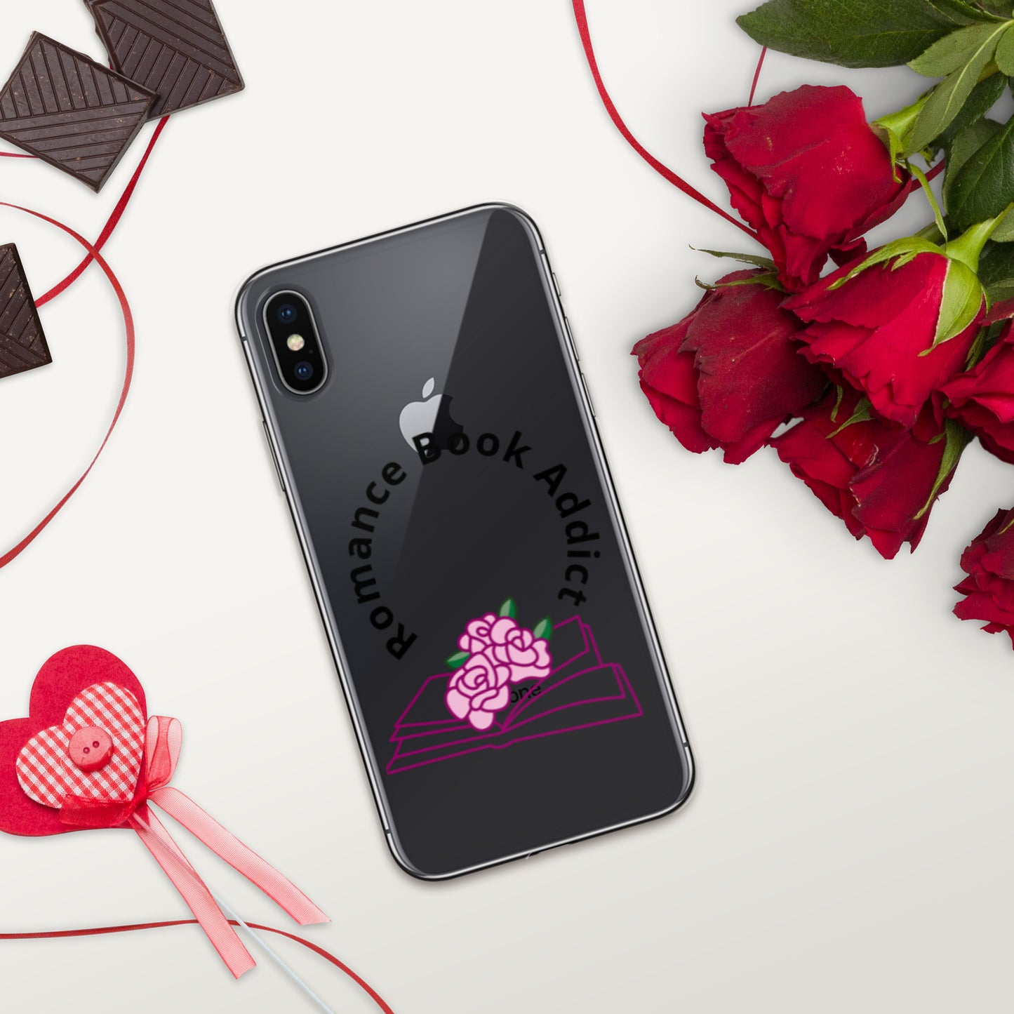 Romance Book Addict Clear Case for iPhone®
