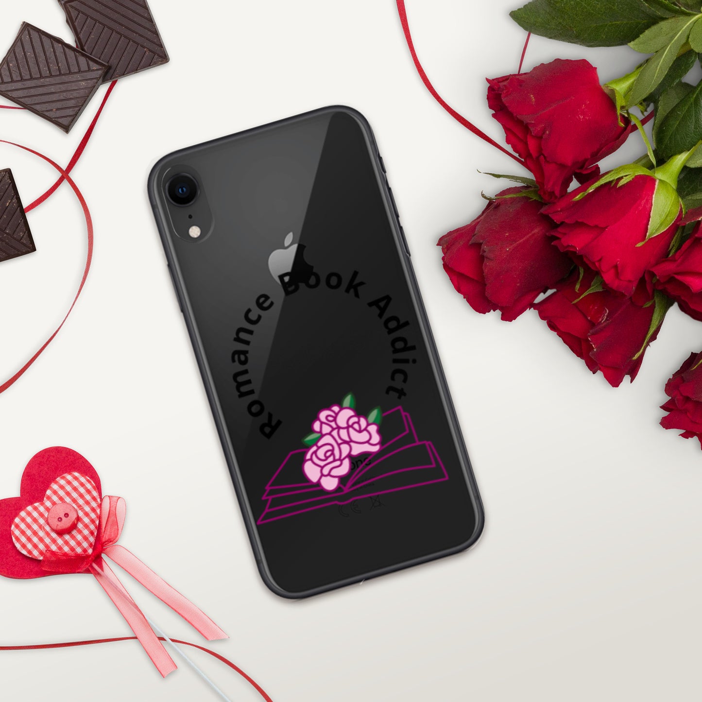 Romance Book Addict Clear Case for iPhone®