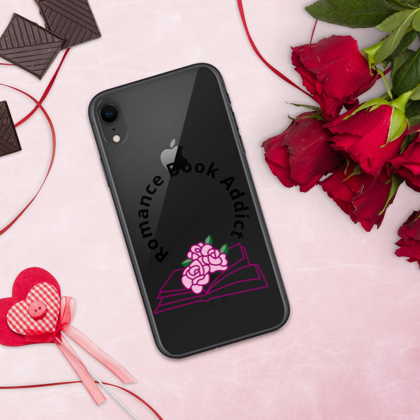 Romance Book Addict Clear Case for iPhone®