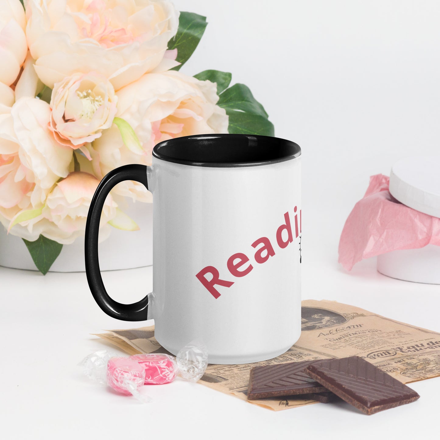 Reading Fuel Mug with Color Inside