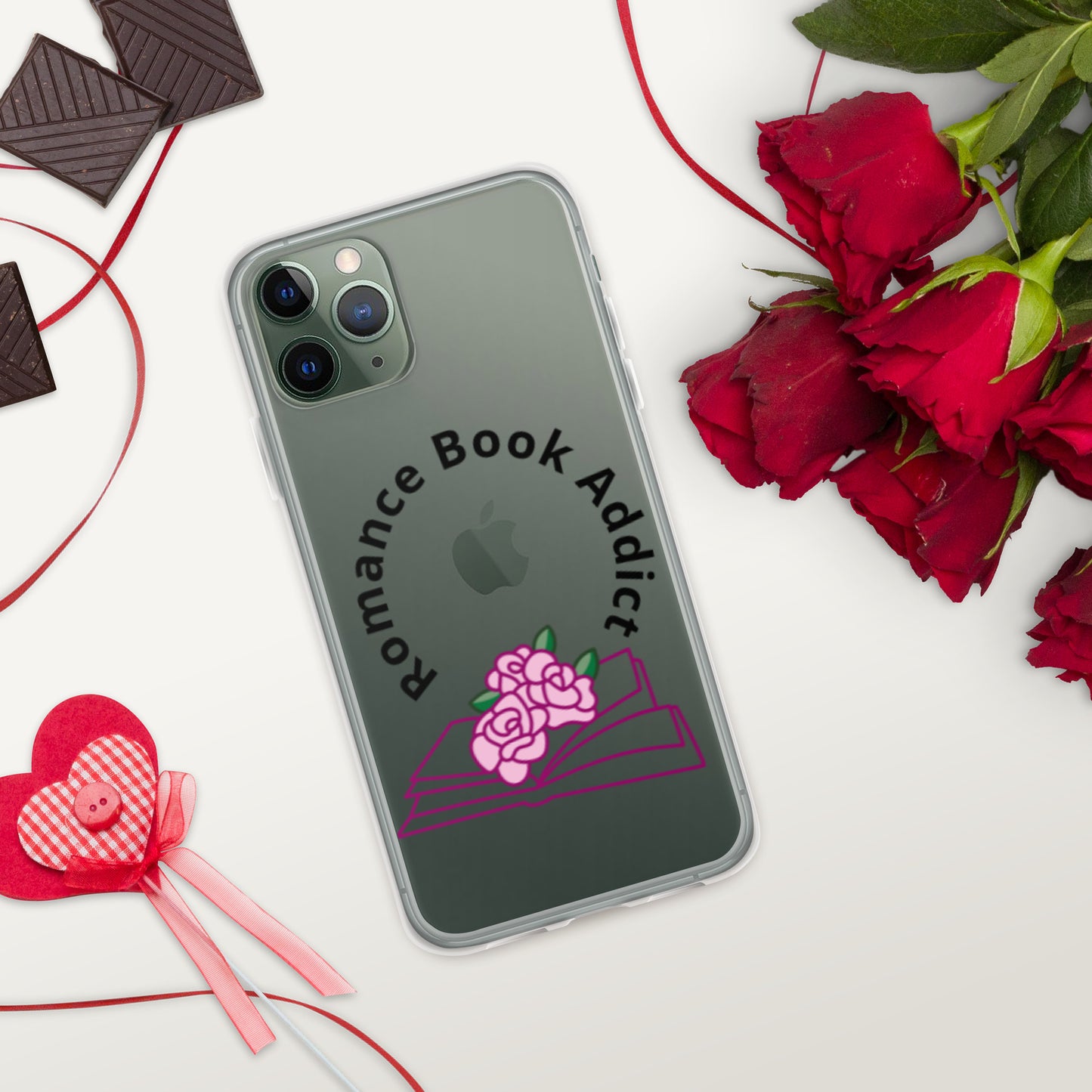 Romance Book Addict Clear Case for iPhone®