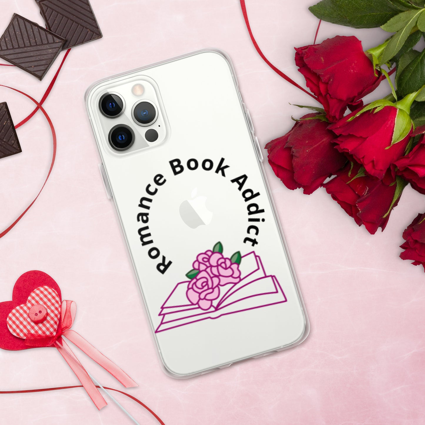 Romance Book Addict Clear Case for iPhone®