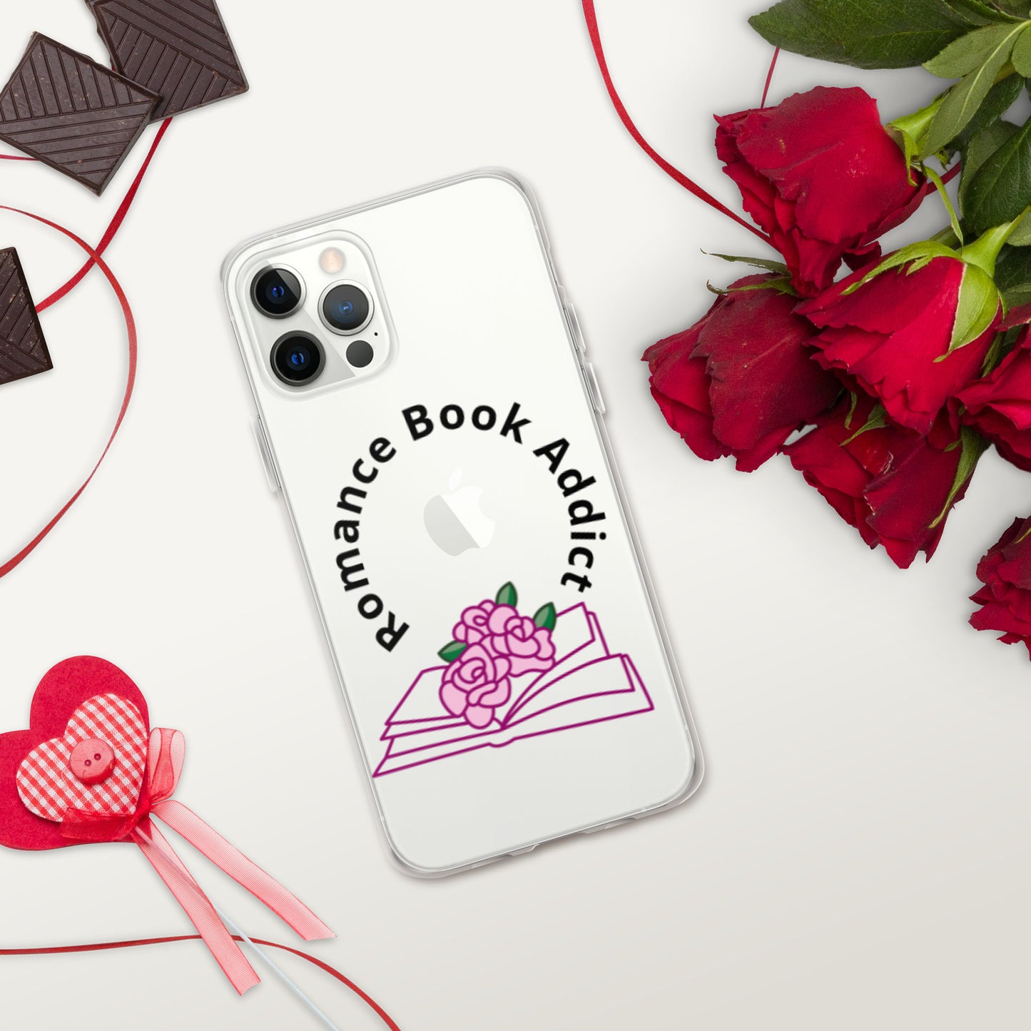 Romance Book Addict Clear Case for iPhone®