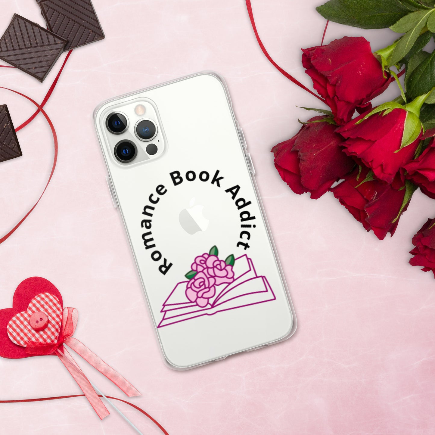 Romance Book Addict Clear Case for iPhone®