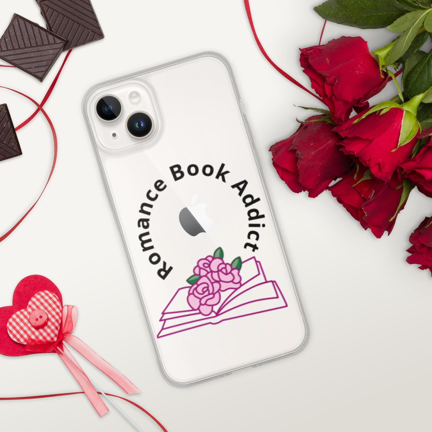 Romance Book Addict Clear Case for iPhone®