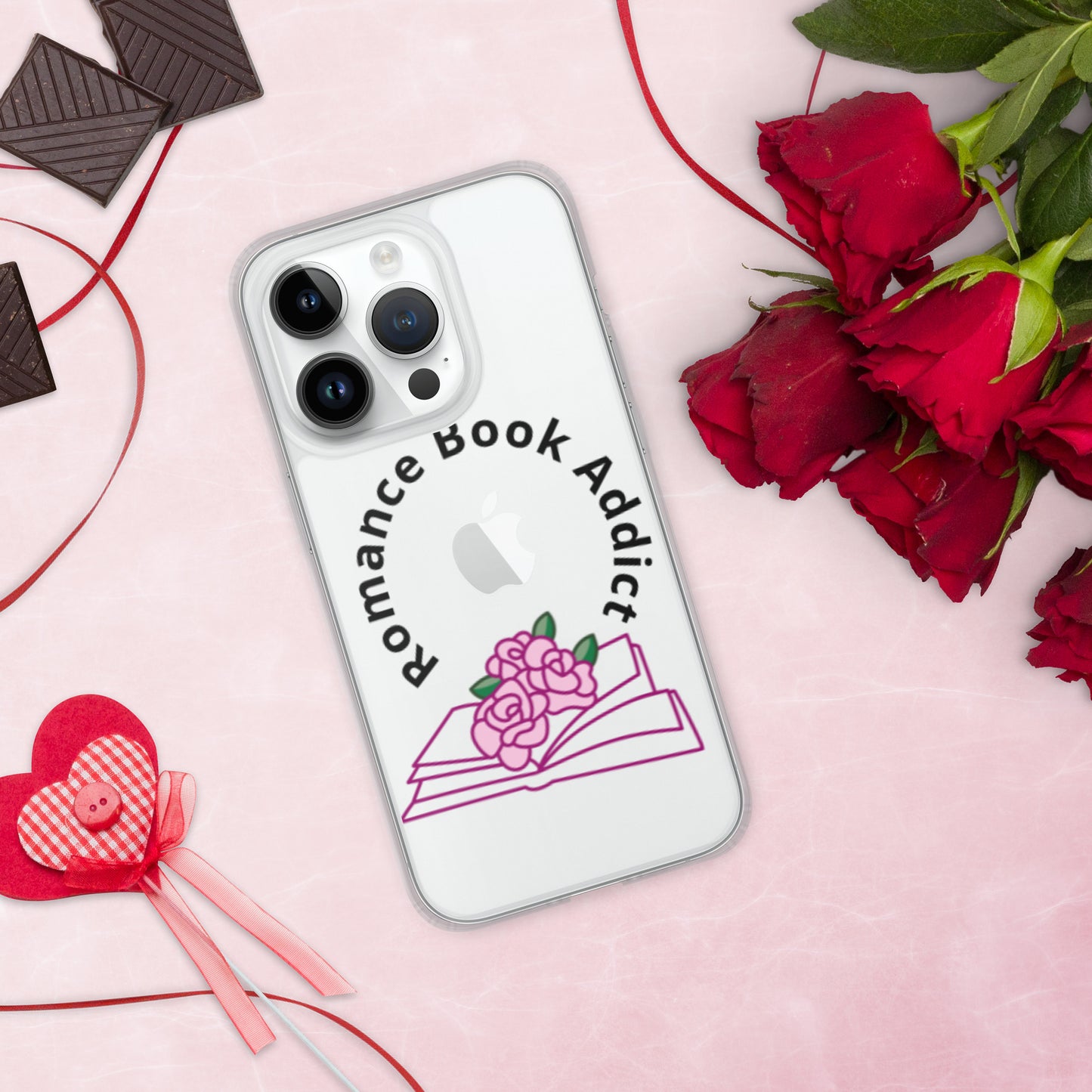 Romance Book Addict Clear Case for iPhone®