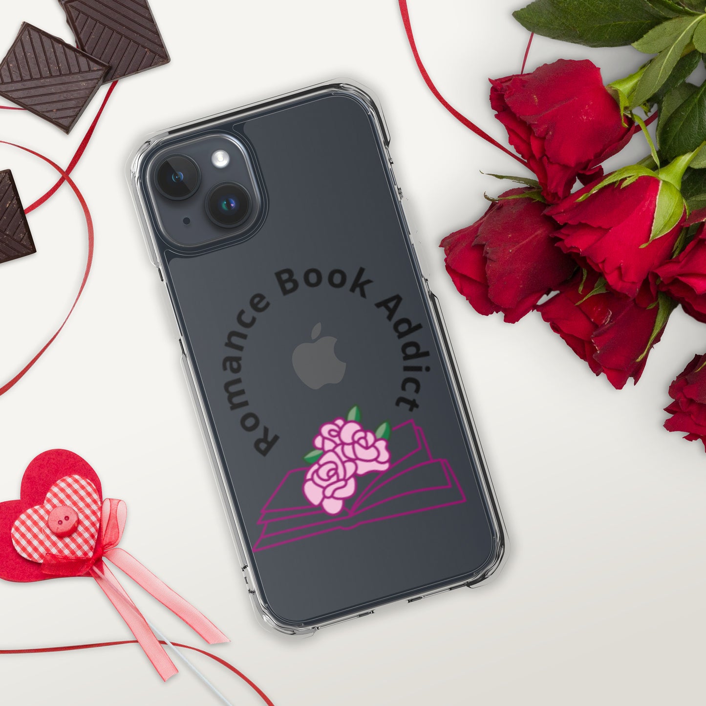 Romance Book Addict Clear Case for iPhone®