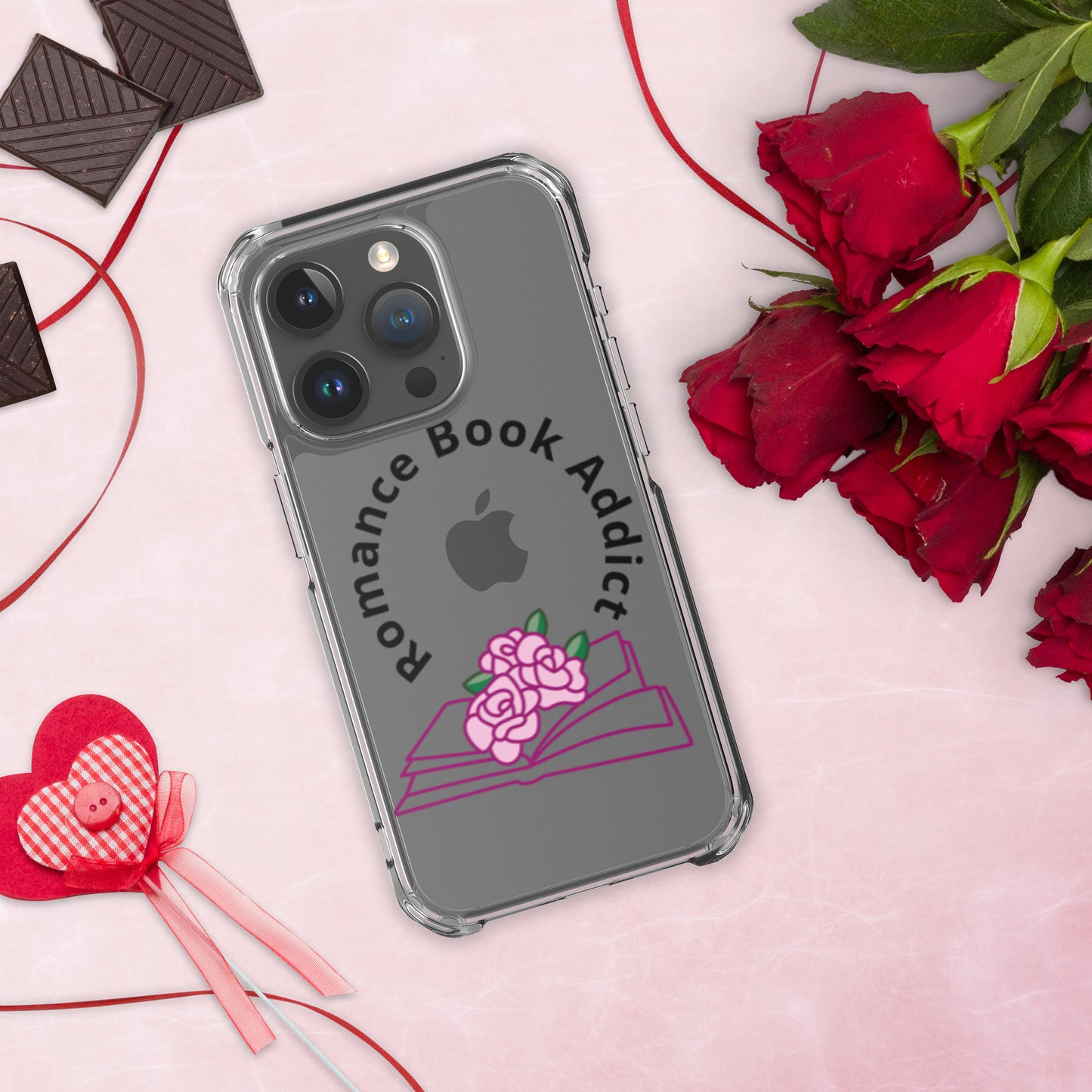 Romance Book Addict Clear Case for iPhone®