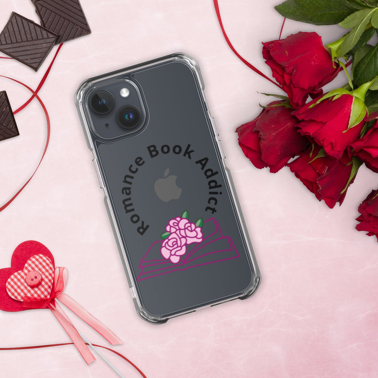 Romance Book Addict Clear Case for iPhone®