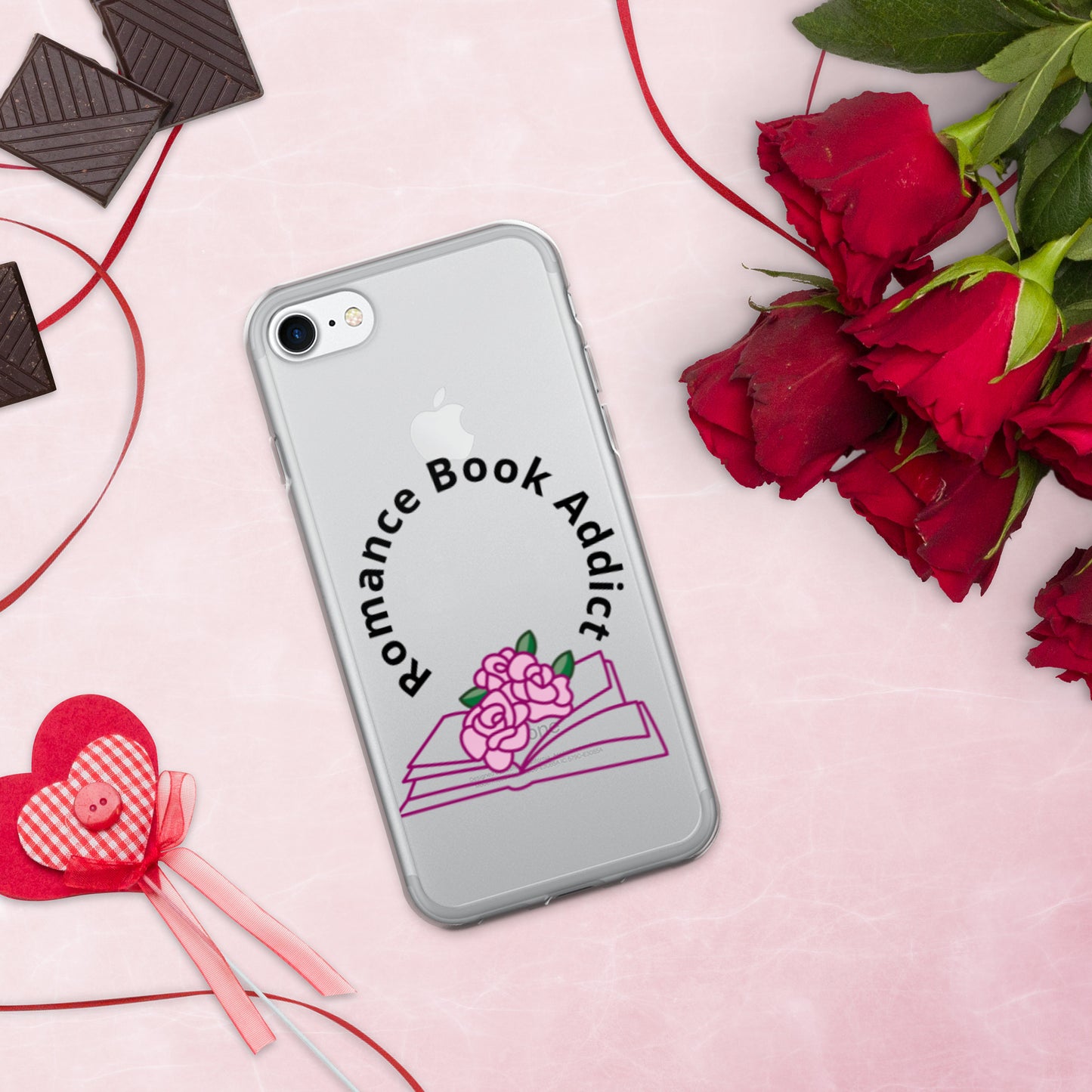 Romance Book Addict Clear Case for iPhone®