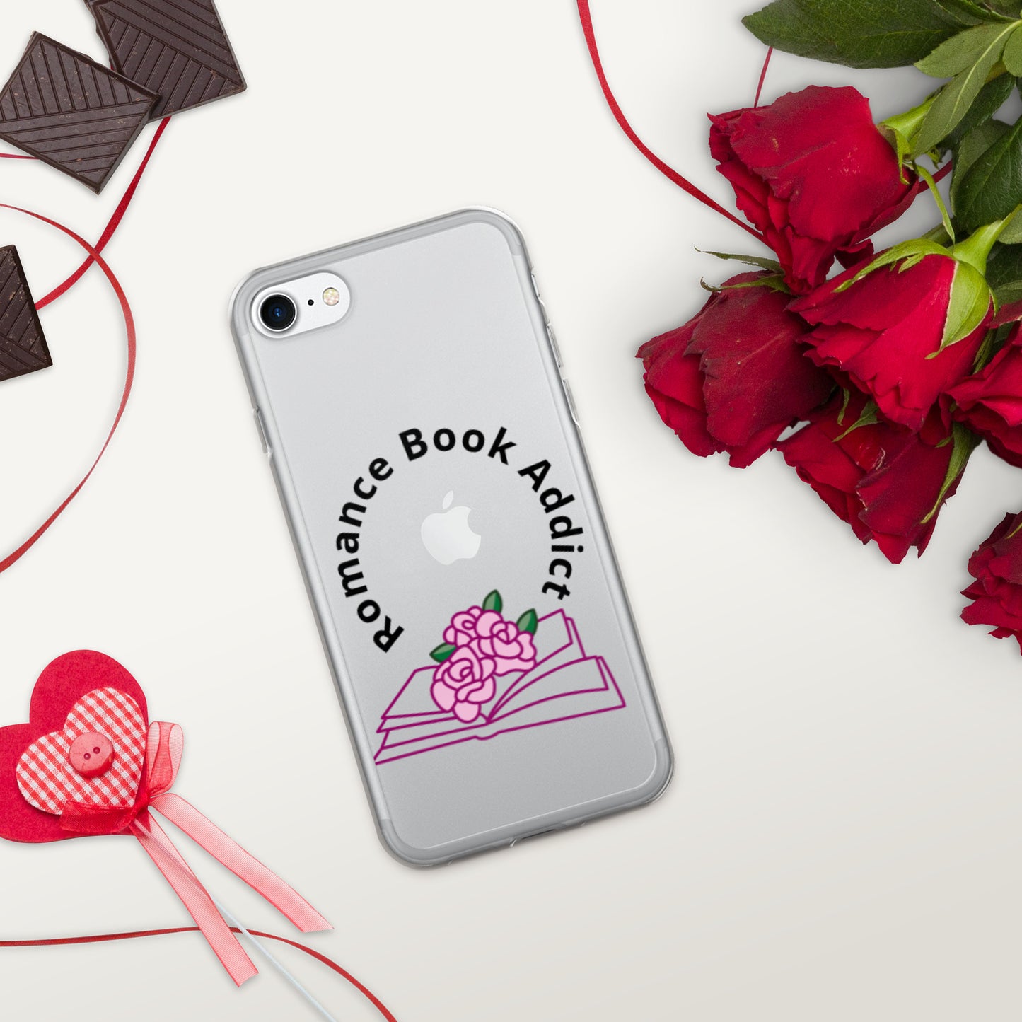 Romance Book Addict Clear Case for iPhone®