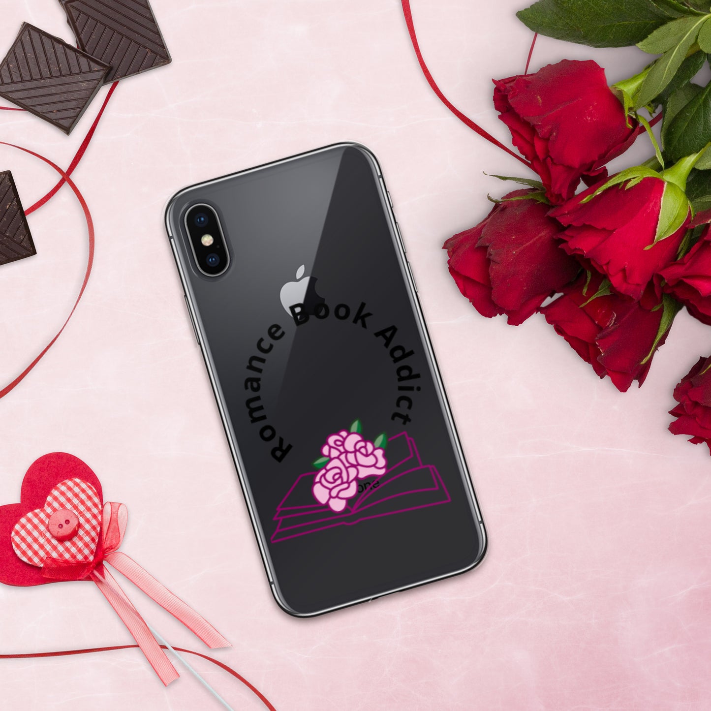Romance Book Addict Clear Case for iPhone®