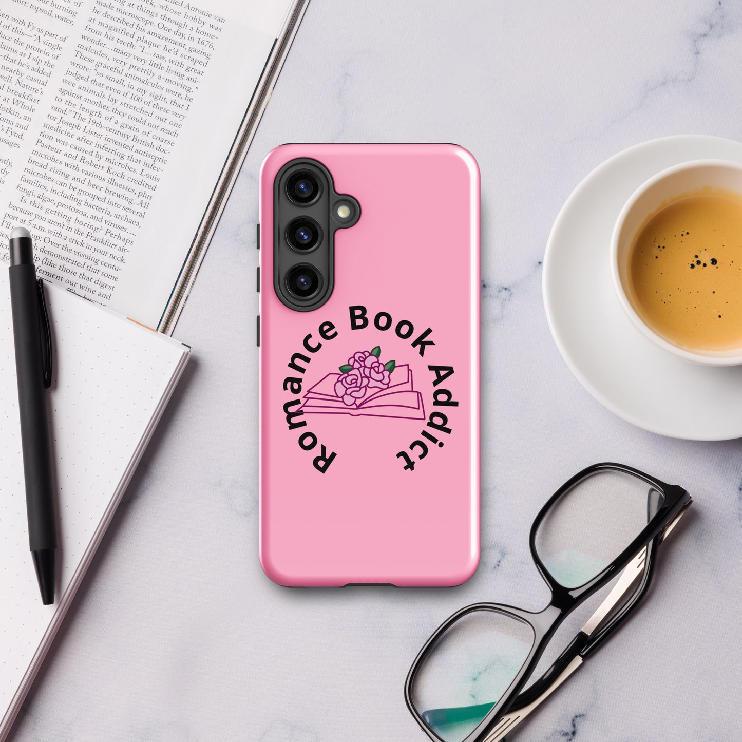 Romance Book Addict Tough case for Samsung®