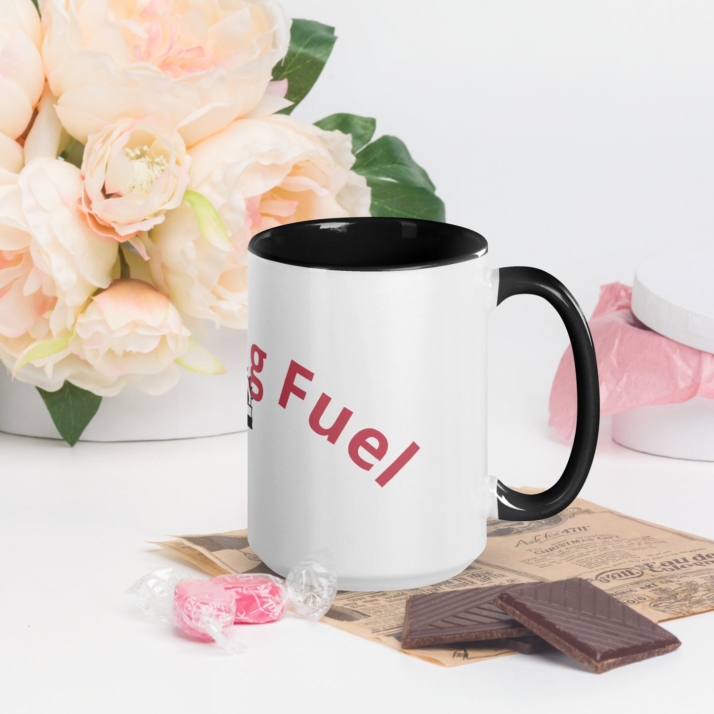 Reading Fuel Mug with Color Inside